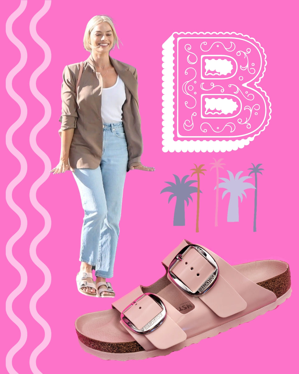 Cette paire de Birkenstock portée par Margot Robbie dans le film Barbie est  celle que tout le monde s'arrache 