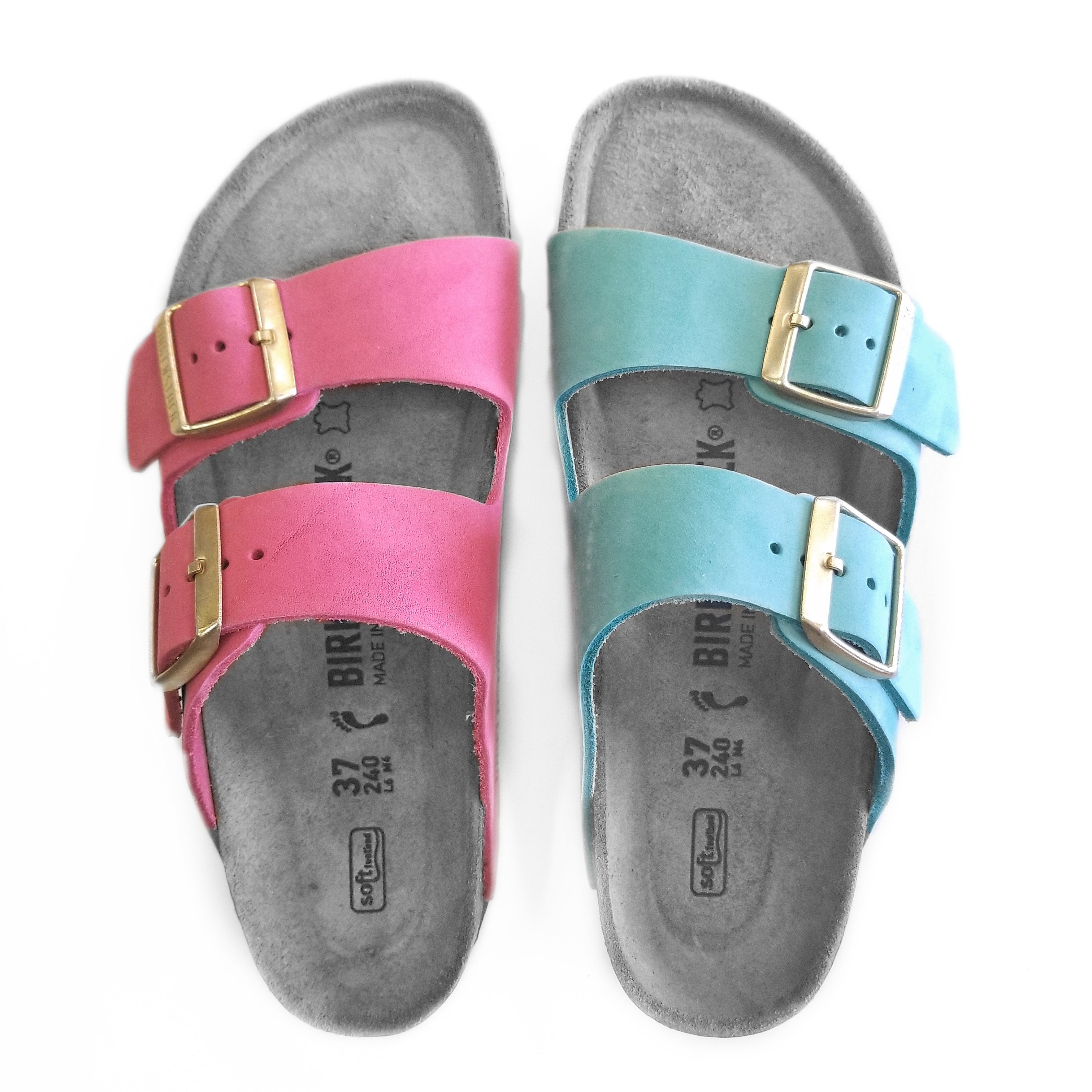 Birkenstock Pastels : Pretty in Pink (and Mint)