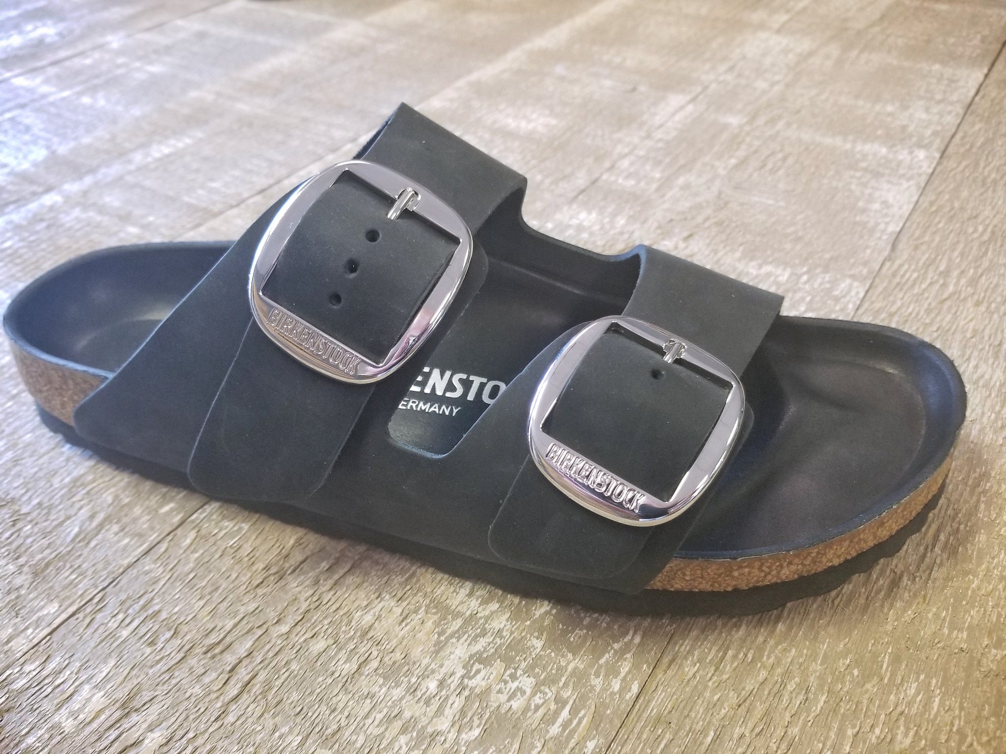 Birkenstock Big Buckle Arizona Black BIRKENSTOCK ATTITUDES