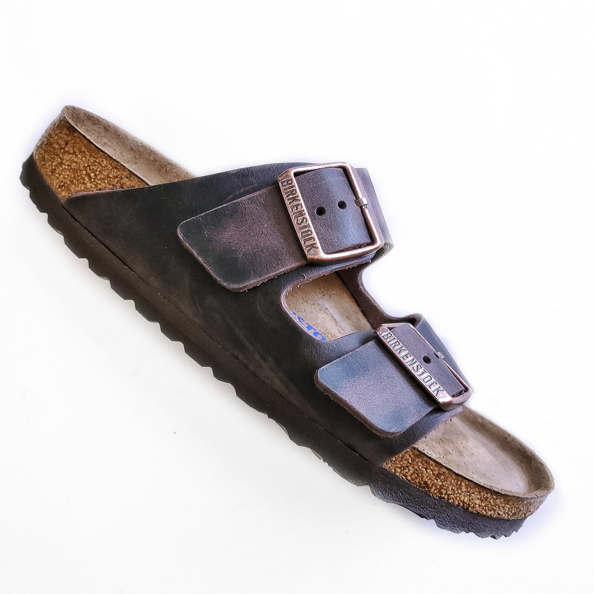 Arizona Habana Brown Oiled Leather Footbed – Birkenstock Attitudes
