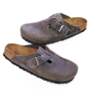 Birkenstock Boston Iron Gray Clog